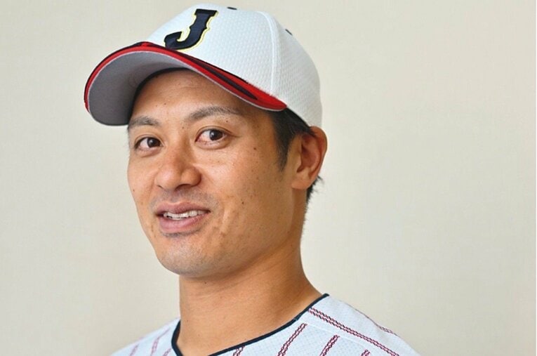 侍ジャパンの捕手として初のWBCに臨んだ坂本誠志郎だが、出場機会には恵まれなかった ／ photograph by Hideki Sugiyama