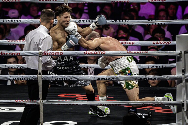 井上尚弥vs.TJ・ドヘニー。2024年9月3日、有明アリーナ　©Takuya Sugiyama