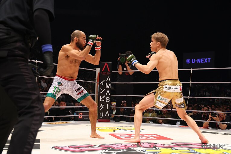 朝倉海vsフアン・アーチュレッタ　©RIZIN FF