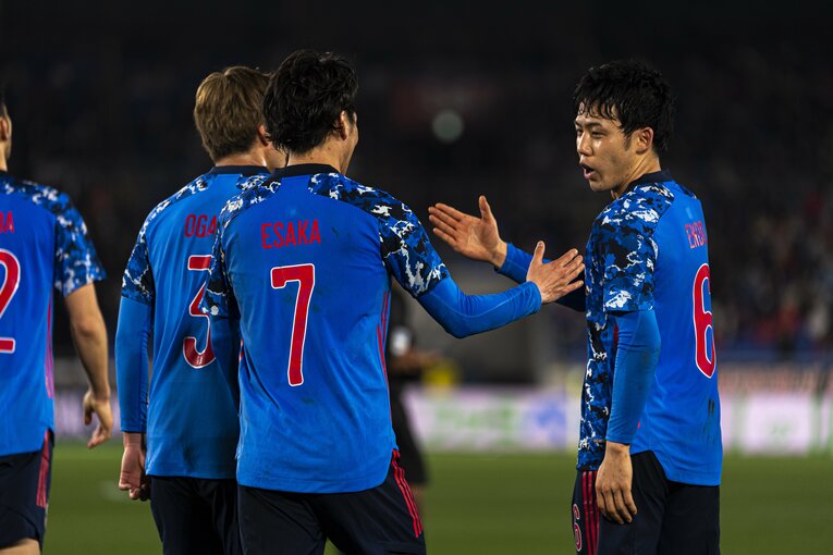 2021年日韓戦　©︎JMPA