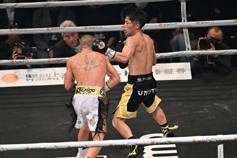 2022年12月13日／ポール・バトラー戦（WBA・WBC・IBF・WBO世界バンタム級王座統一戦）©Naoya Sanuki