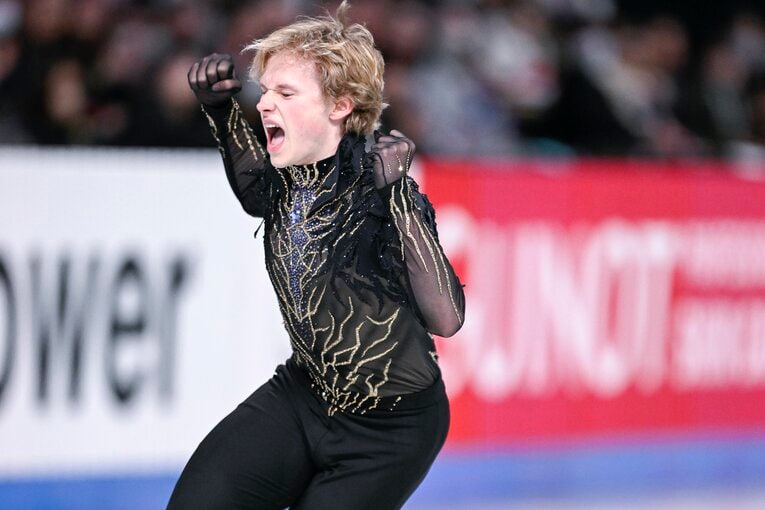 GPファイナルで圧巻の優勝を果たしたイリア・マリニン　©Asami Enomoto