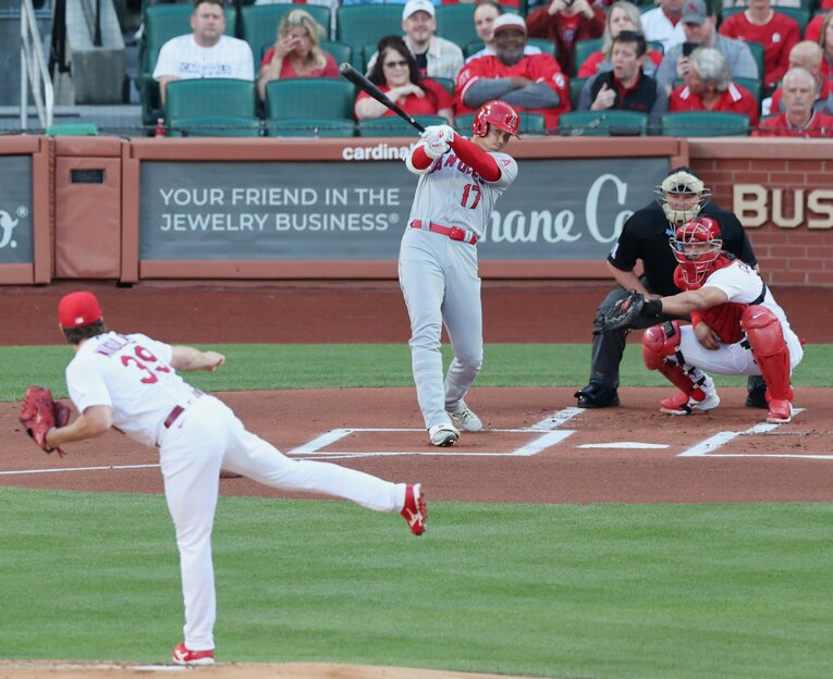 2023年には大谷との対戦も実現　©JIJI PRESS