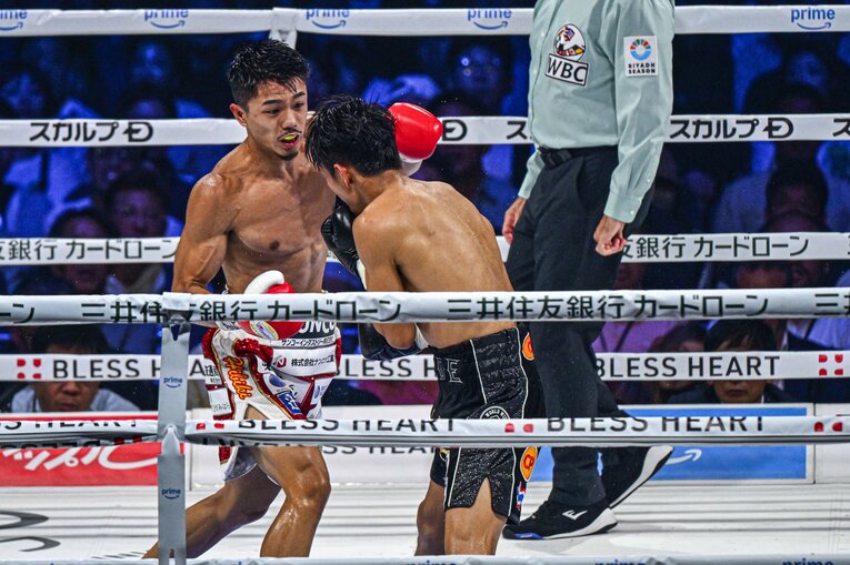 中谷潤人vs.ペッチ・ソー・チットパッタナ（WBC世界バンタム級タイトルマッチ）©Takuya Sugiyama