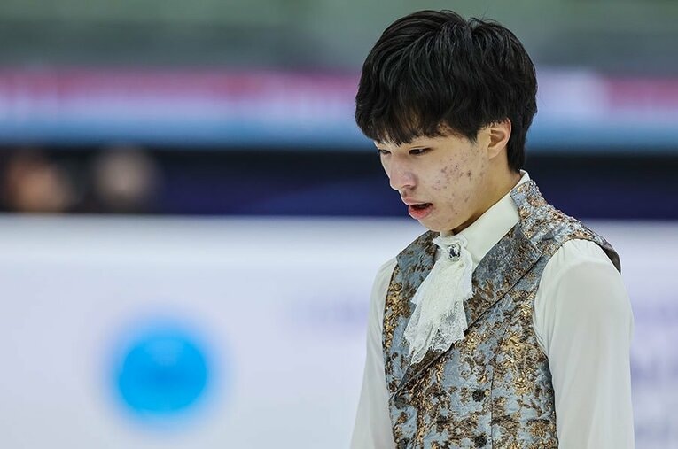 自己ベスト更新でも優勝が確実ではない中、快心の演技を見せ優勝を決めた三浦佳生。これまでの発言を紐解くと… ／ photograph by Getty Images