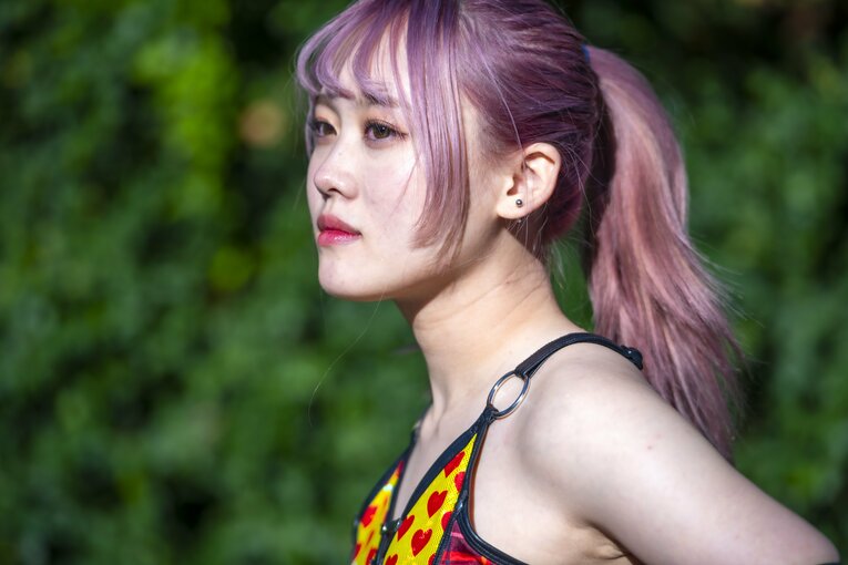 慶應プロレス研究会“唯一の女子学生レスラー”無村架純が“男子相手”に闘う理由「木村花さんみたいに」《特別フォトインタビュー》(51)