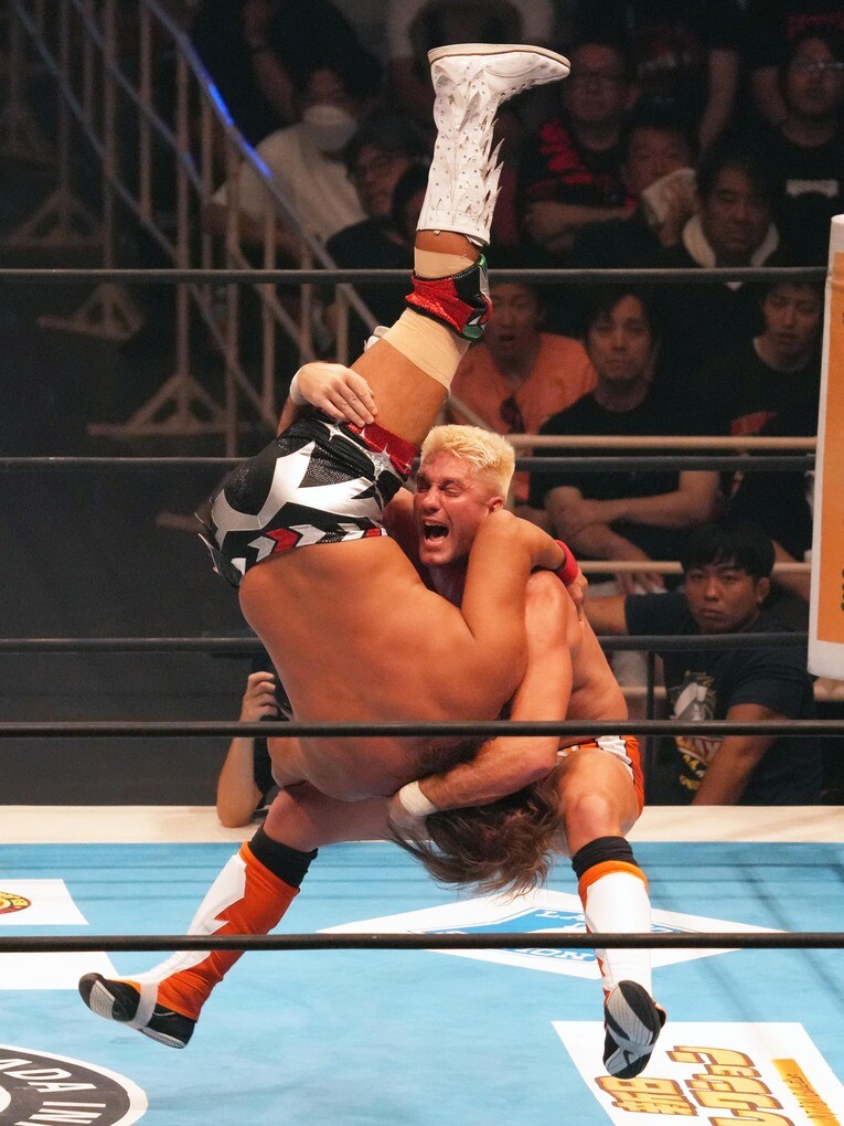 内藤へのザックドライバー　©Essei Hara