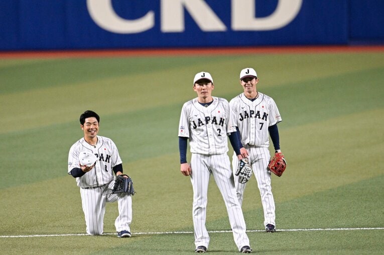 お茶目な近藤と源田＆中野©︎Nanae Suzuki