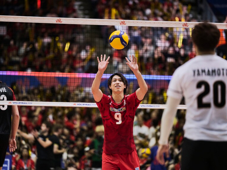 バレーボールネーションズリーグ　©︎Yuki Suenaga