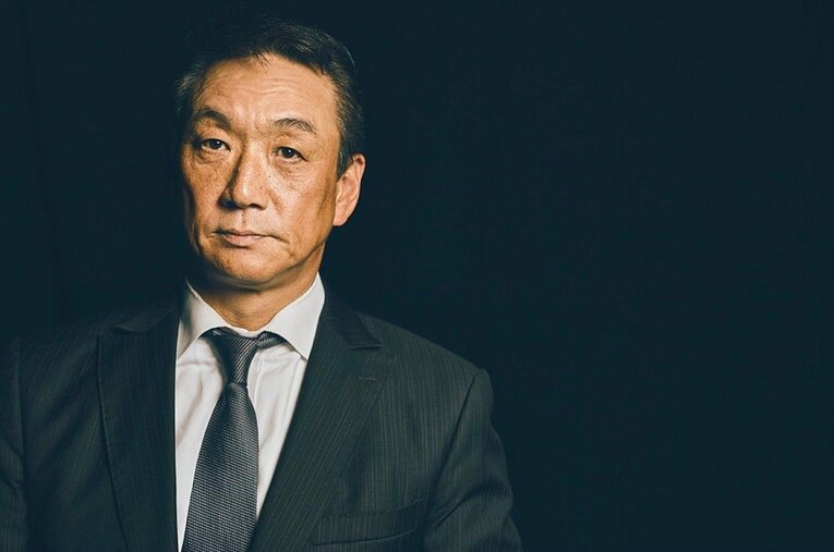 現在に至る阪神のドラフト戦略改革の立役者となった元阪神監督の金本知憲氏 ／ photograph by Kiichi Matsumoto