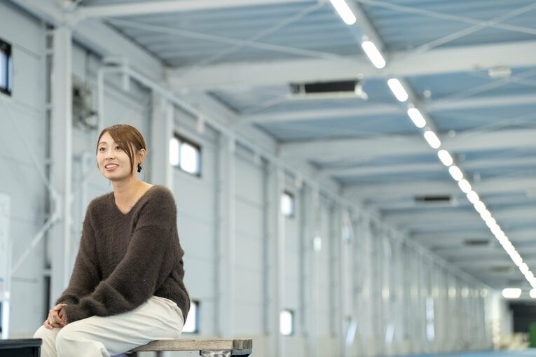 現在の市川華菜さん　©Shiro Miyake