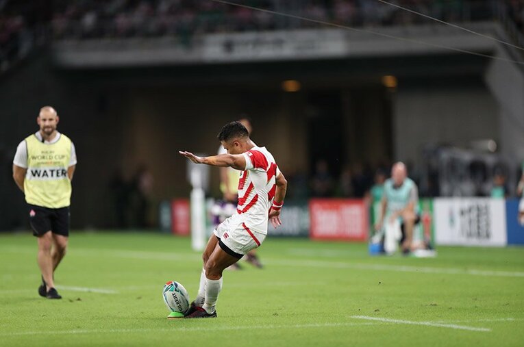 田村優／アイルランド戦 ／ photograph by Naoya Sanuki