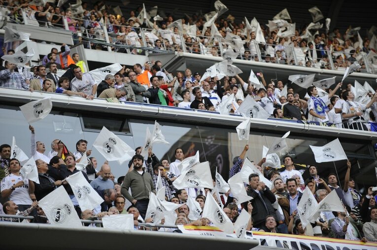 かつてのクラシコの様子　©Sports Graphic Number