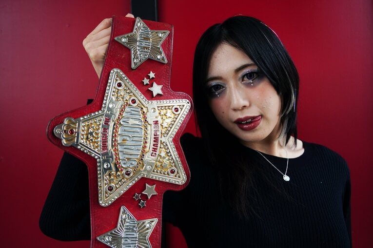 人気プロレスラー・上谷沙弥の撮りおろしフォト　©Essei Hara