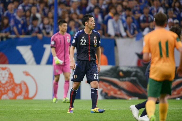 2013年の日本vsオーストラリア　©Sports Graphic Number