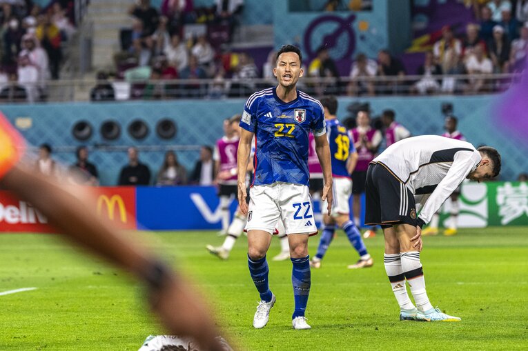 ドイツ戦　©Takuya Sugiyama／JMPA