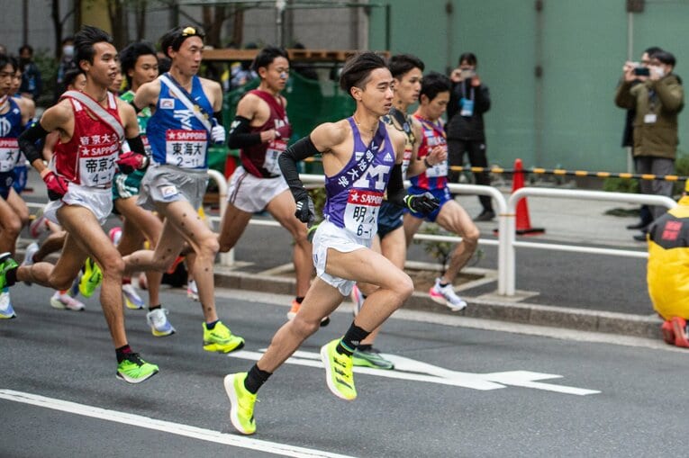 今大会スタート直後　(C)Nanae Suzuki