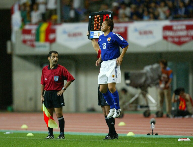 小野伸二（2003年）©︎Naoya Sanuki