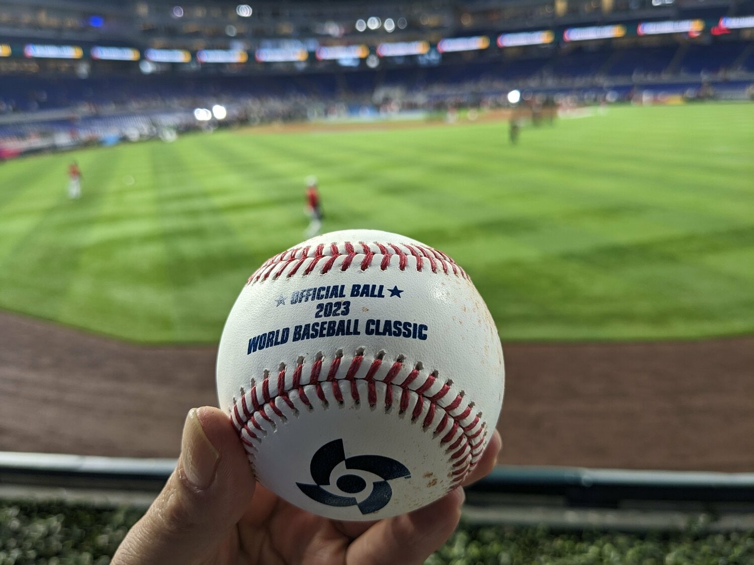 バッティング練習でのボール