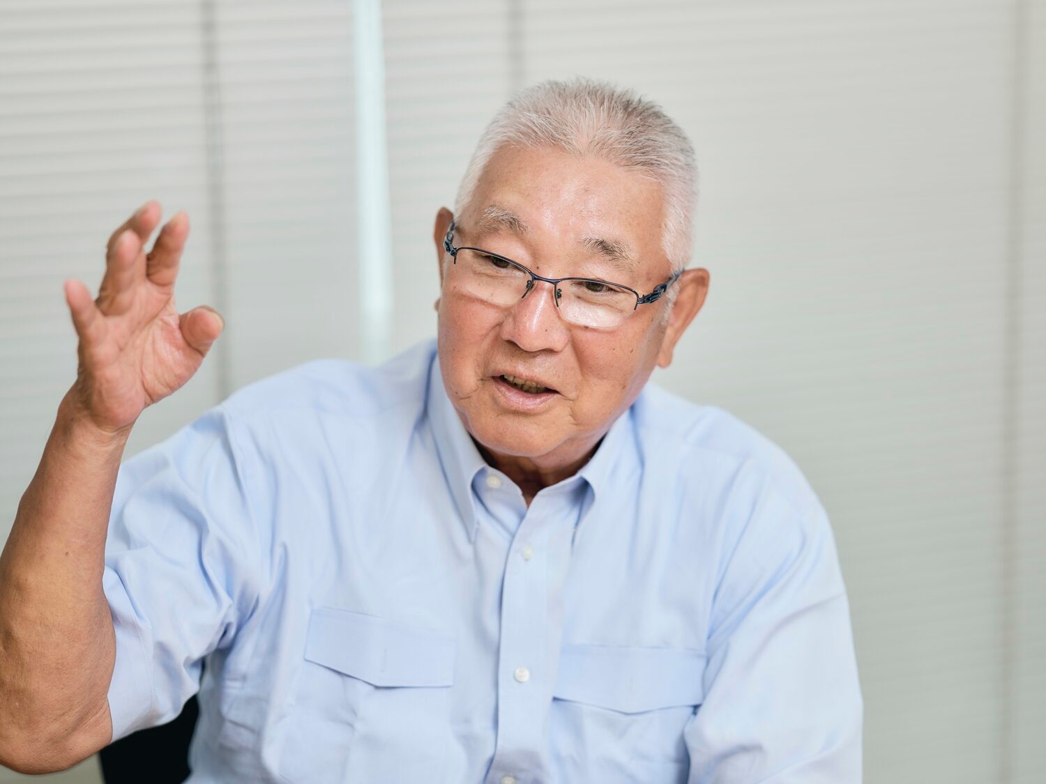 メジャーリーグの設備の素晴らしさについて語る大矢明彦　©Yuki Suenaga