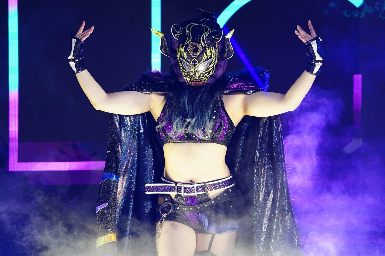 スターライト・キッドの入場　©Essei Hara