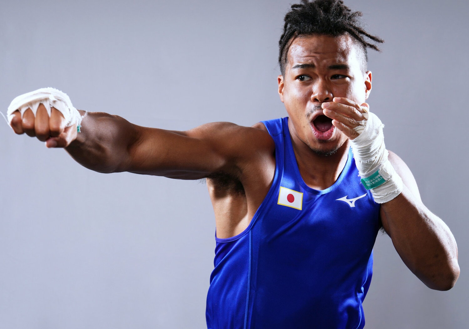 福田直樹が撮影した岡澤セオンのポスター用写真　©Naoki Fukuda