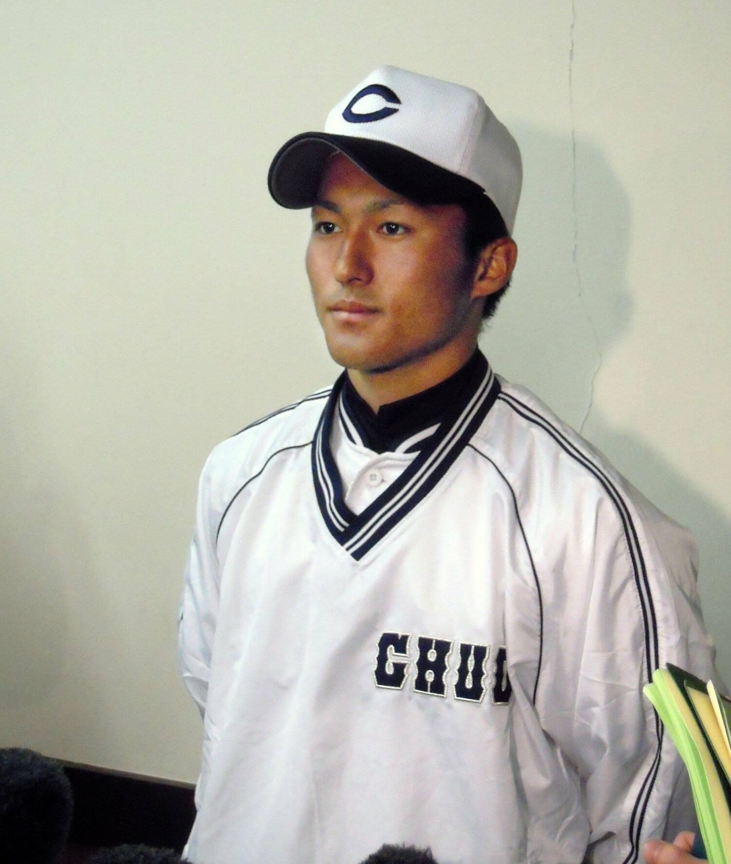 中央大では1年時から開幕投手を務めた　©JIJI PRESS