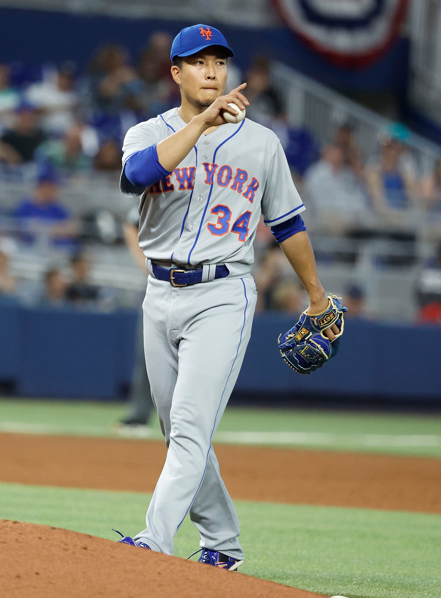 デビュー戦を勝利で飾った千賀 ©JIJI PRESS