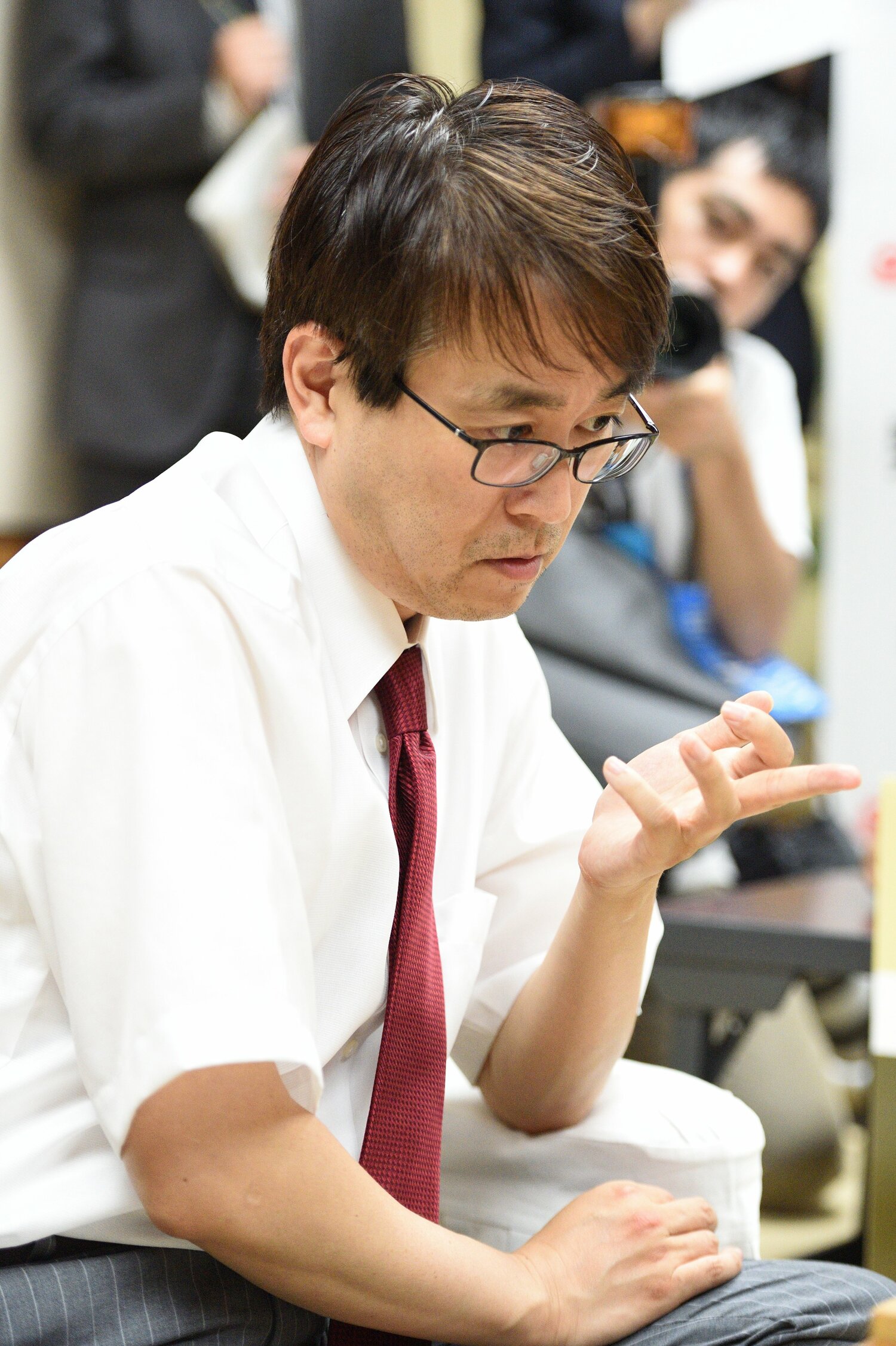 2019年の羽生。大山の凄まじさについて言及していた　©BUNGEISHUNJU