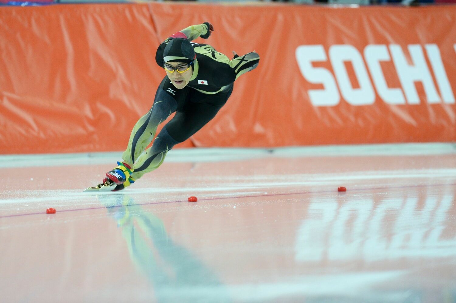 ソチ五輪の加藤条治 ©Asami Enomoto／JMPA