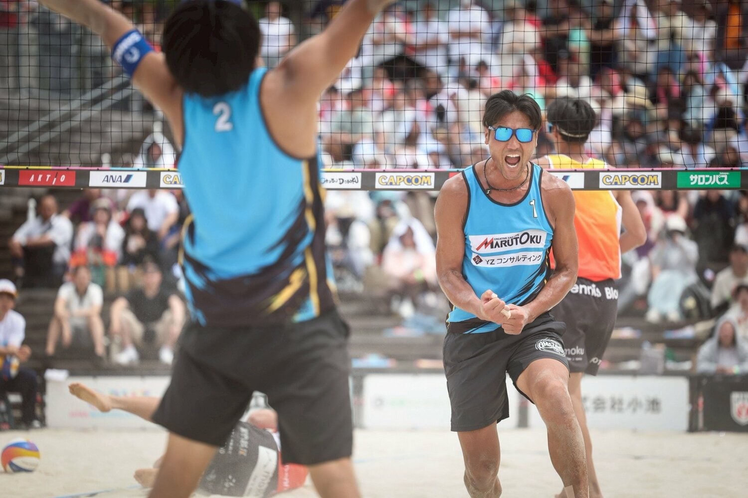立谷純太郎(24歳)とのペアで、アジア大会の内定も勝ち取った ©Takahisa Hirano