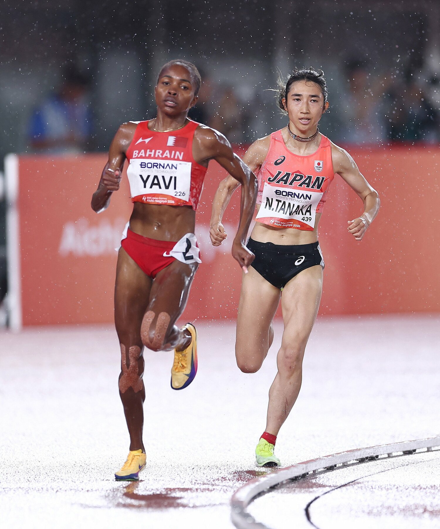 5000mはラスト勝負でヤヴィに敗れた ©JIJI PRESS