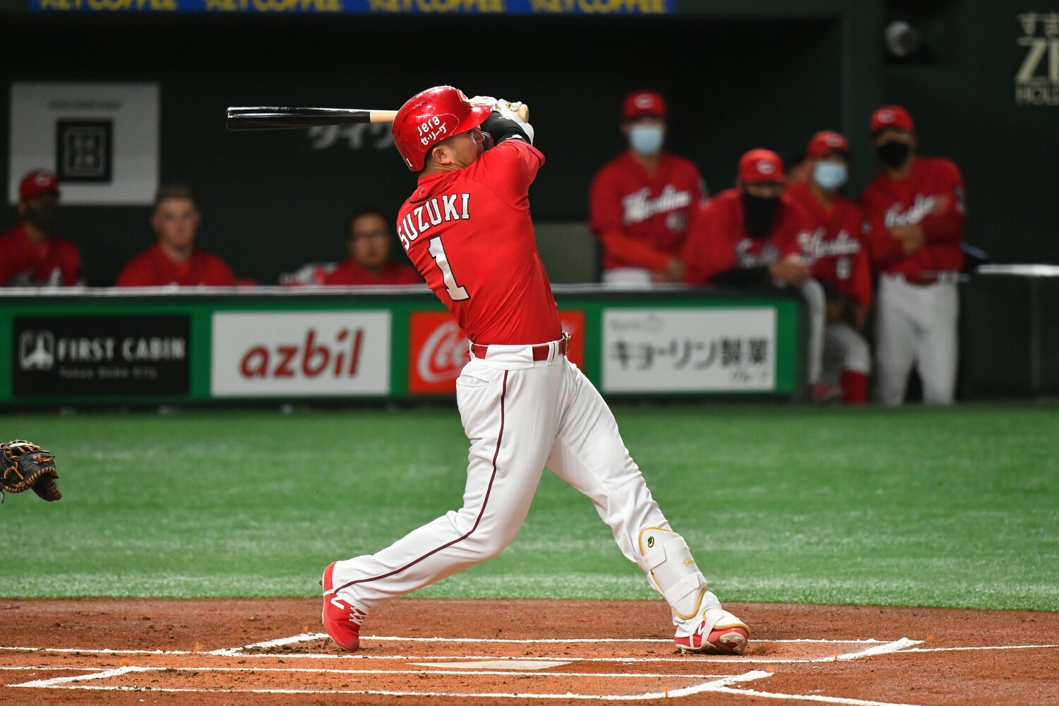 2021年の鈴木誠也　©Hideki Sugiyama