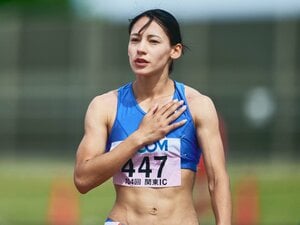 「上半身の筋肉量が増えて…」女子400m“17年ぶり日本記録超え”はなぜ起きた? 21歳の新星フロレス・アリエ“覚醒のワケ”「また日本記録に挑戦したい」