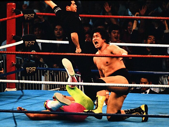 ＜ミスマッチが生んだ名人戦＞天龍源一郎「サベージが俺に活路を開かせた」＜Number Web＞ photograph by Essei Hara