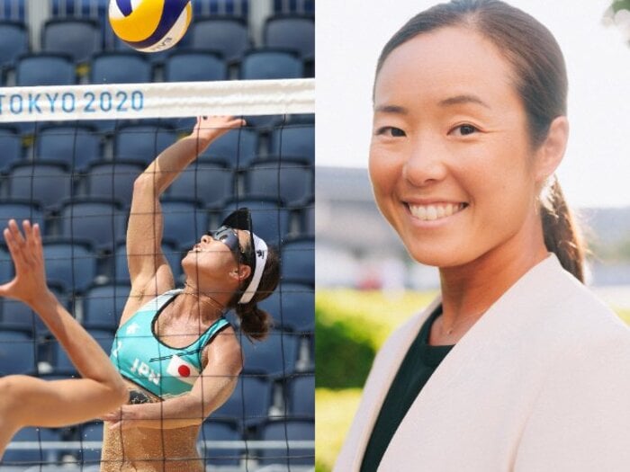 「ビーチバレーは個性を発揮できる競技」 東京五輪代表・村上めぐみが考える競技の未来「小柄でも、バレーでトップだった経験がなくても」＜Number Web＞ photograph by L)Getty Images、R)Asami Enomoto