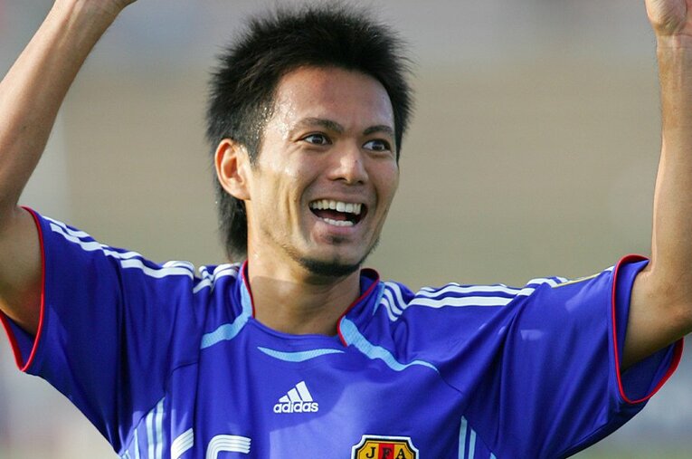 オシムジャパンに選ばれていた当時の我那覇和樹 ／ photograph by Tamon Matsuzono