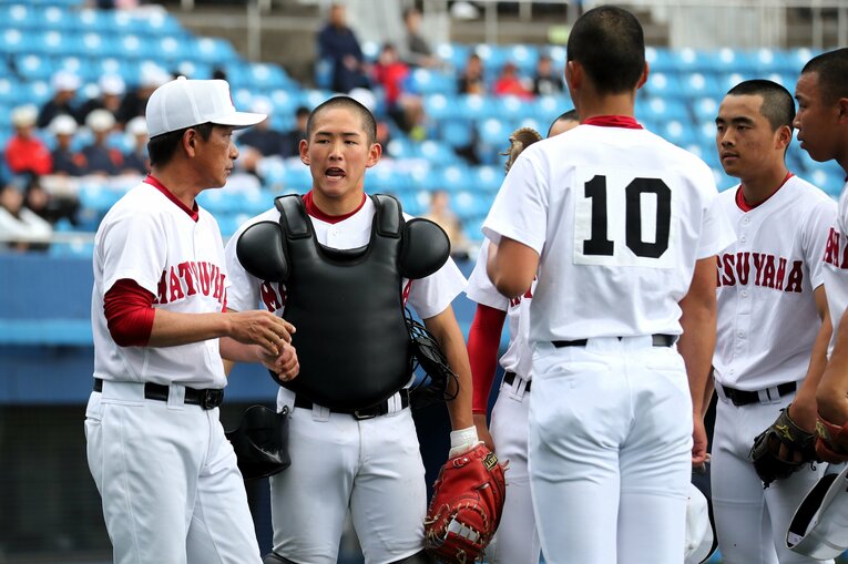 2020年から松山商業の指揮を執る大野康哉監督　©️Ichiro Sugino
