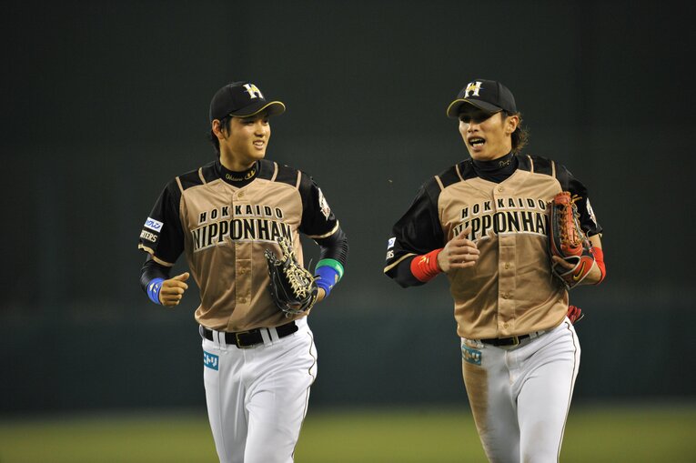 プロ1年目の大谷　©BUGEISHUNJU