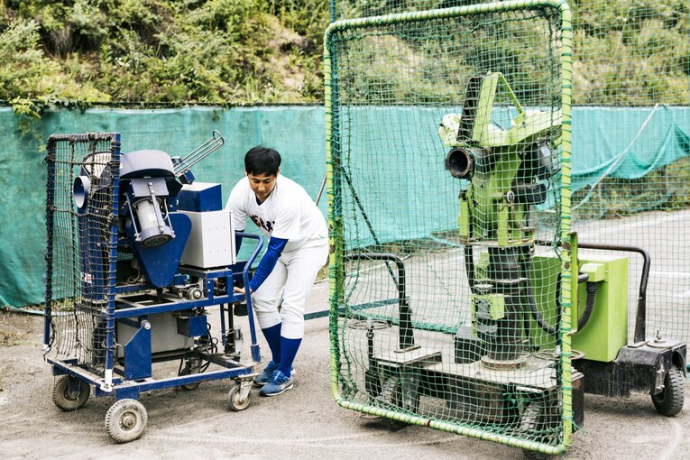 大谷翔平を攻略した盛岡大附の練習風景（全13枚／2022年撮影）　©Kichi Matsumoto