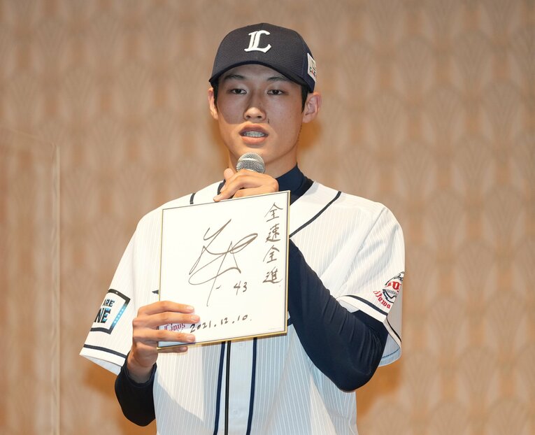 大きなスケールを感じさせる羽田慎之介。西武で左のエースとして頭角を現せば、侍ジャパンへの道が広がる　©︎Sankei Shimbun