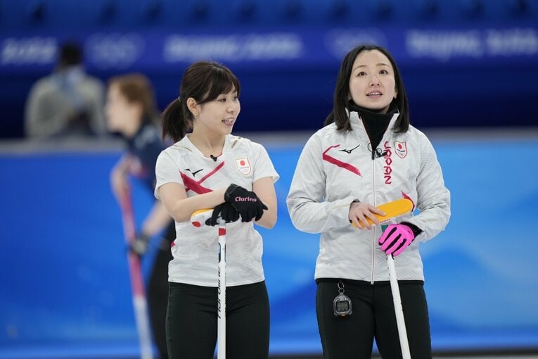 北京五輪のカーリング女子日本代表、ロコ・ソラーレ　©JMPA