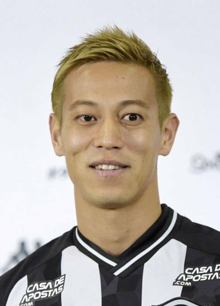 サッカー界のレジェンド・本田圭佑が3位に　©KYODO