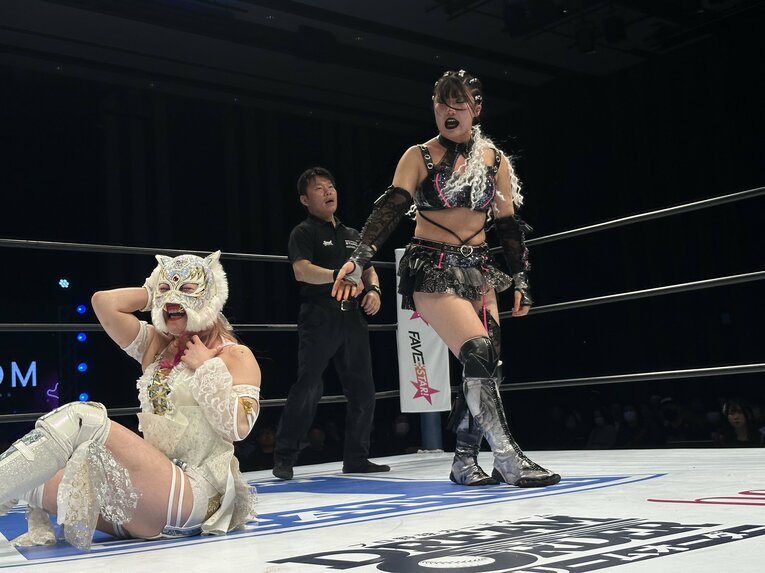 スターライト・キッドvs吏南　©Norihiro Hashimoto