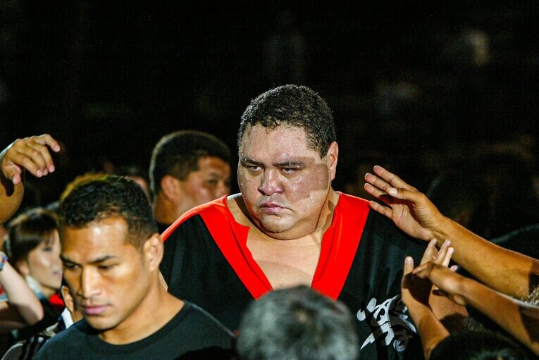 2005年7月、格闘家として地元ハワイに凱旋　©Susumu Nagao