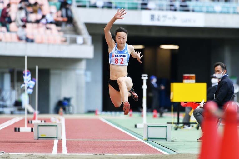 2021年5月の大会で©AFLO