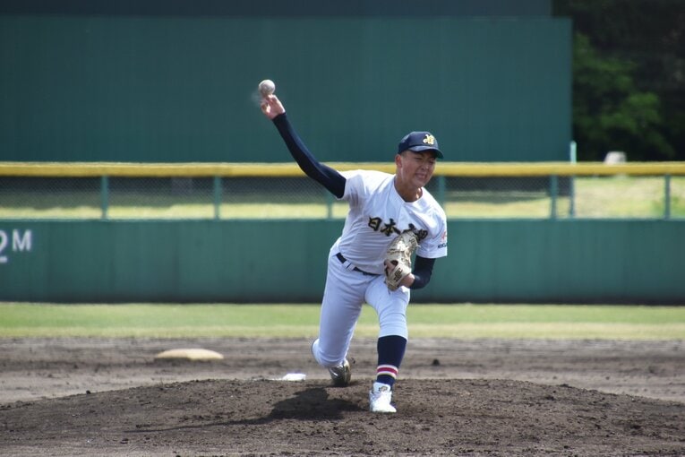 日本文理3年・田中晴也　©Takahiro Kukuchi