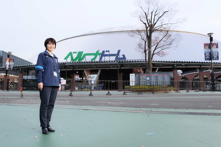 株式会社西武ライオンズ・鈴木あずささん　©︎Shigeki Yamamoto