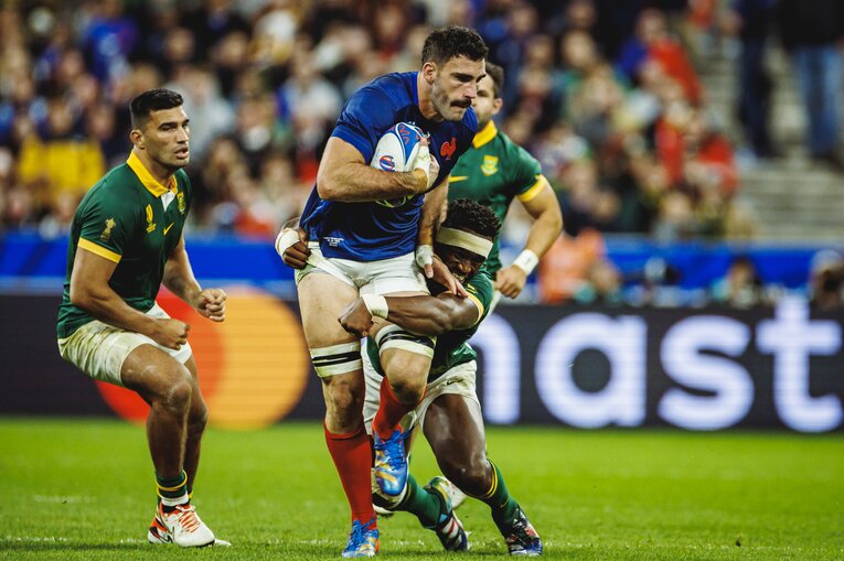 フランスのFWを統率したFLシャルル・オリヴォン　©︎Kiichi Matsumoto