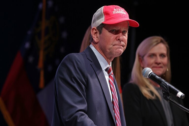 ブライアン・ケンプ ジョージア州知事　©Getty Images